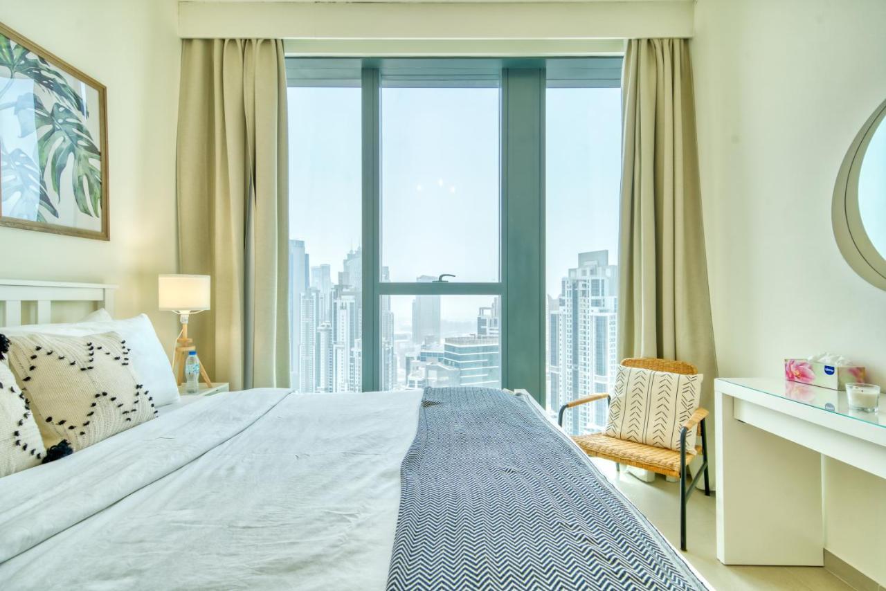 Boho-Chic Cosy 1Br, Minutes To Burj Khalifa Apartment Dubai Ngoại thất bức ảnh